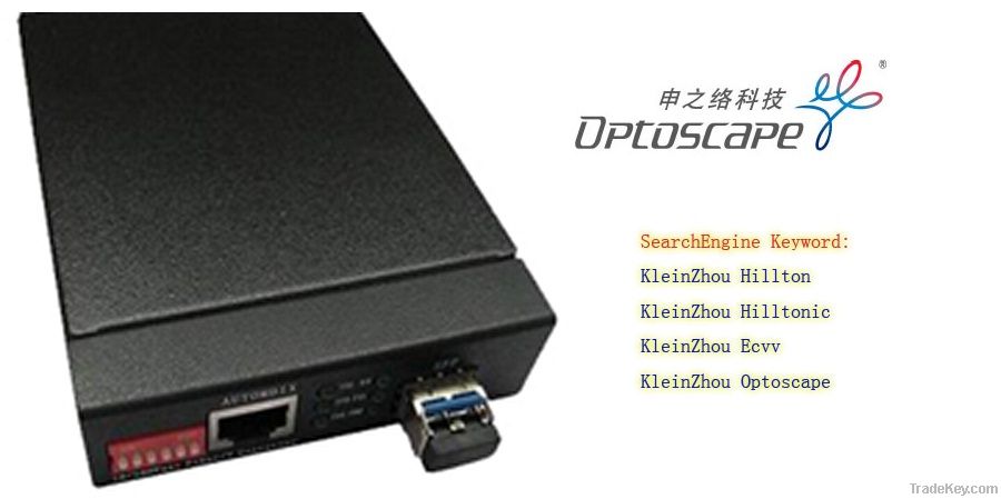 Optoscape 100Mbps SFP Media Converter