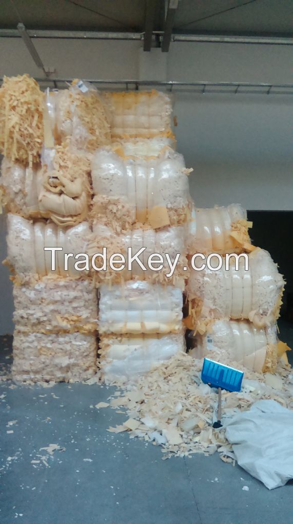 Polyurethane foam scrap for rebond foam