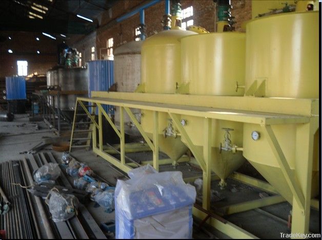 small scale oil refinery machinery 5t/d