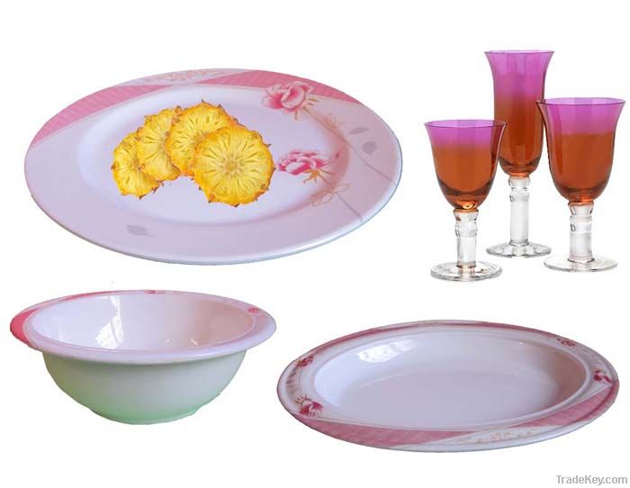 Melamine Dinner Set