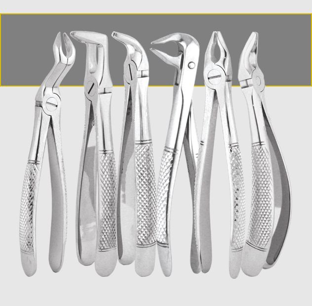 Pedo Apical Retention Forceps Set