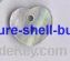 Luminous snail White snail button agoya shell button akoya shell butto