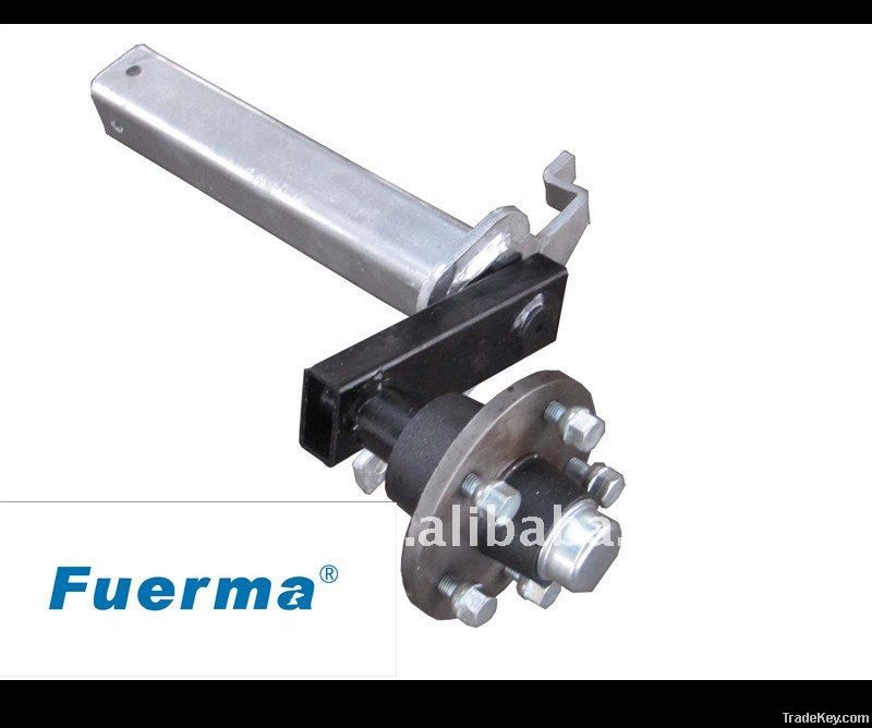 half torsion axle