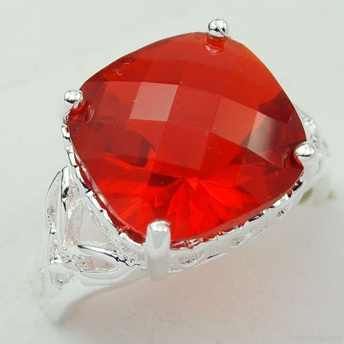 Garnet ring gemstone jewelry rings