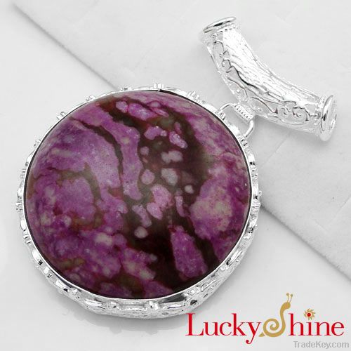 purple Turquoise pendant