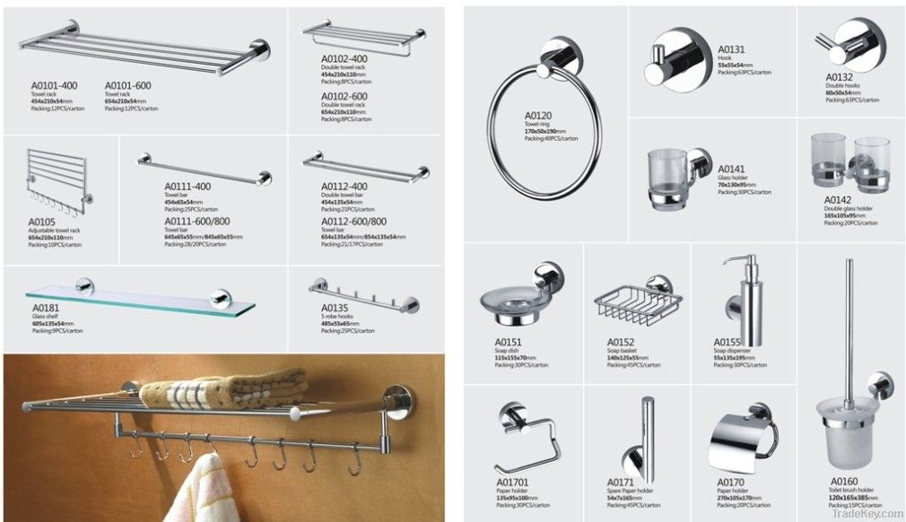 Bath Hardware Sets A01 Series