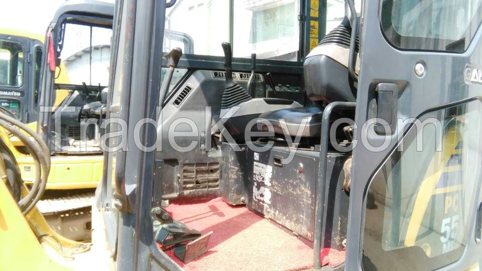 Used Komatsu Mini Excavator PC55, Komatsu Diggers 55