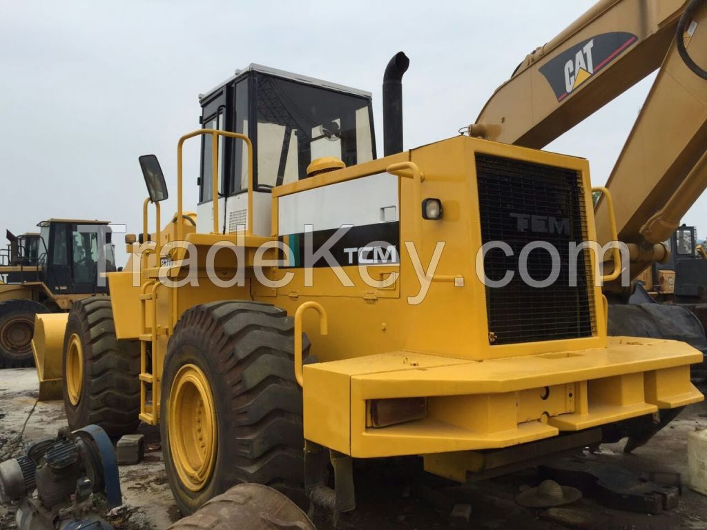 Used TCM wheel loader original from Japan/ TCM 810 loader