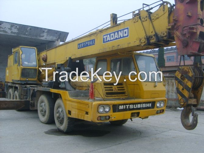 used original Japan tadano 35T truck crane hydraulic 35ton tadano mobile crane 