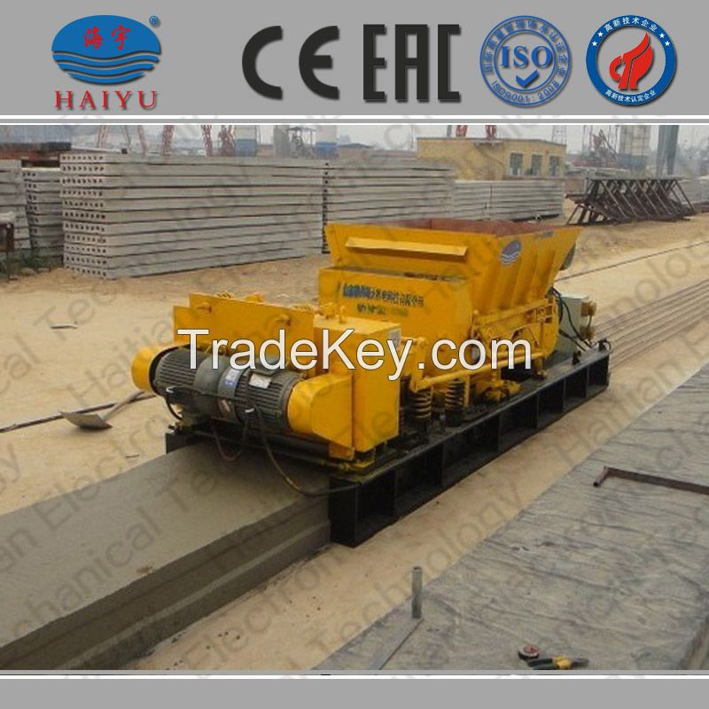 concrete hollow core slab machine