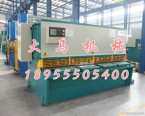 QC12K Numerical-control Hydraulic Pendulum Plate Shearing Machine