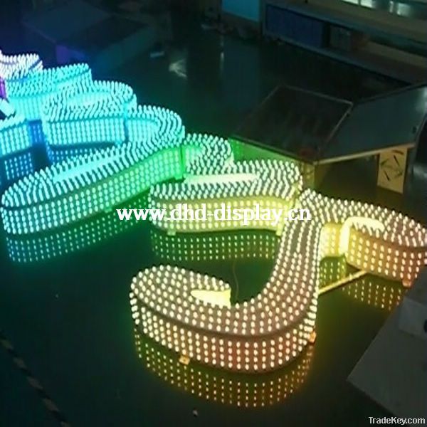 advertising led RGB letter sign