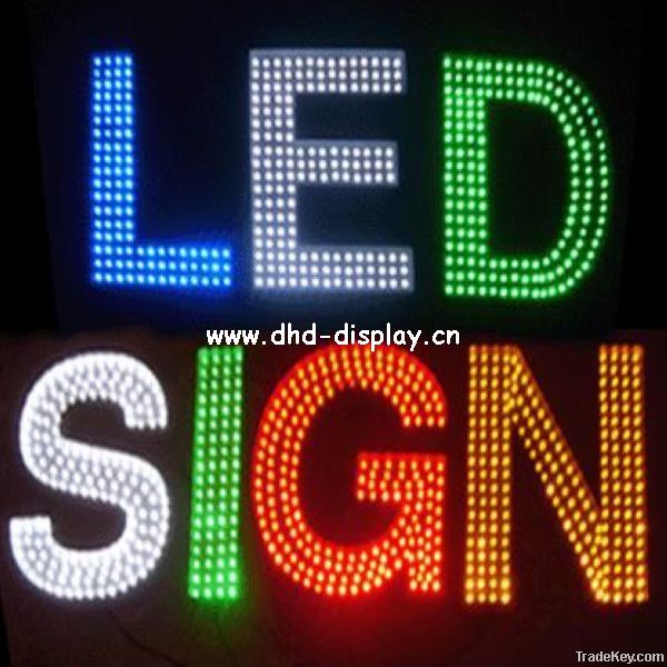 advertising led RGB letter sign