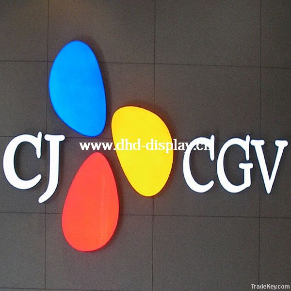 Outdoor waterproof LED acrylic letters