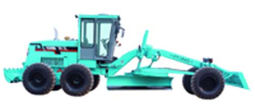 grader, paver, loader, roller, crane