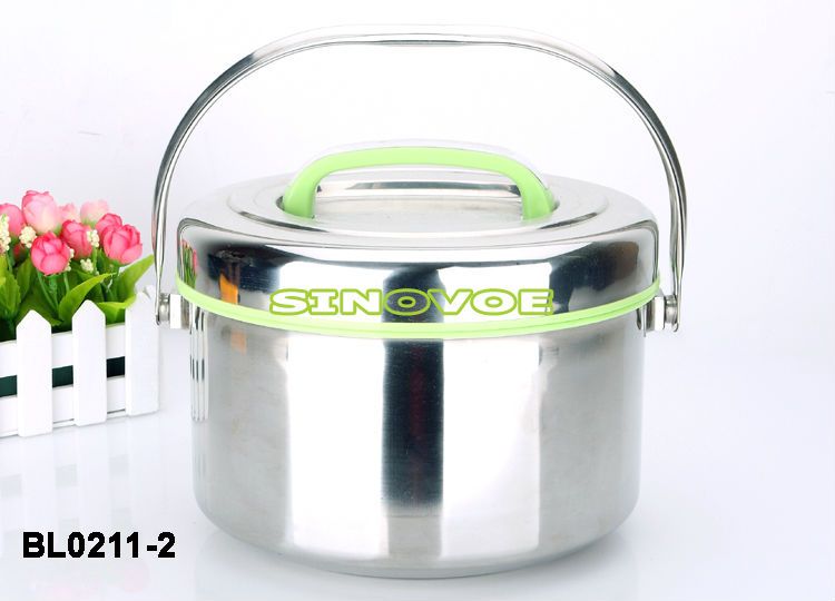 STAINLESS STEEL FOOD WARMER LUNCH BOX