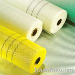 Alkaline resistant fiberglass mesh