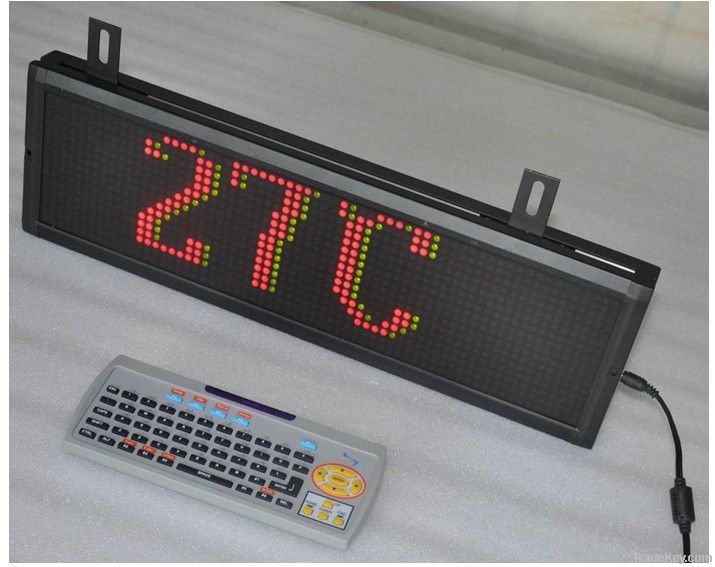 led moving message display