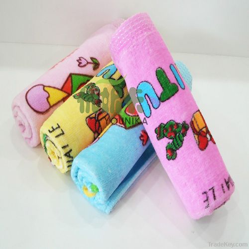 100% cotton reactive printed children towel