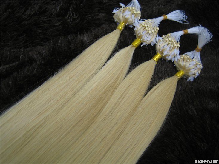 Micro ring loop hair extensions