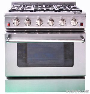 36 Inches Classic SS Gas Oven