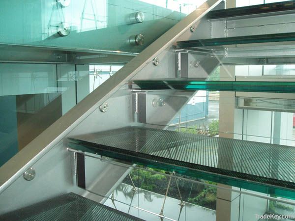 Laminated / Sandwich Glass for Stairs