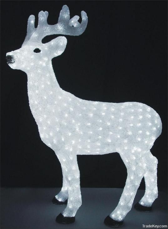 Acrylic motif Christmas Light