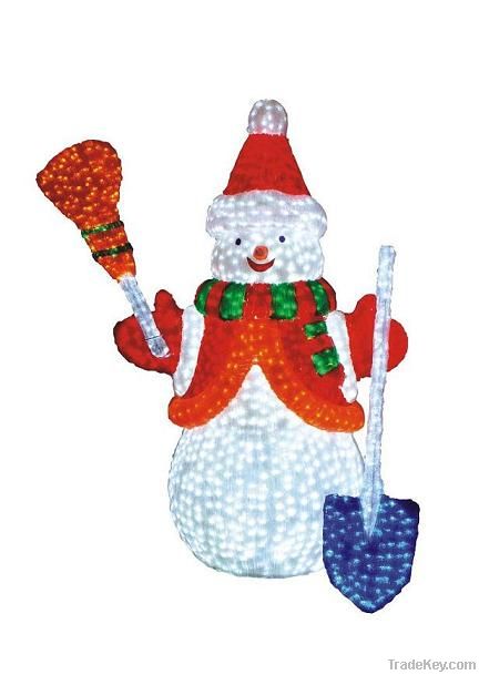 Big Acrylic Snowman