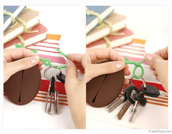 silicone key holder