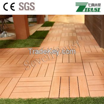 Beautiful outdoor decking for garden