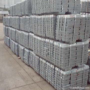 refined pure zinc ingot 99.995%