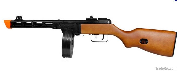 PPSH BLACK wood stock AIRSOFT GUN