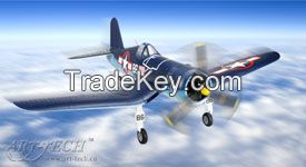 Art-tech RTF F4U Corsair V2 EPO RC Airplane 2.4GHz radio controlled model aircraft hobby