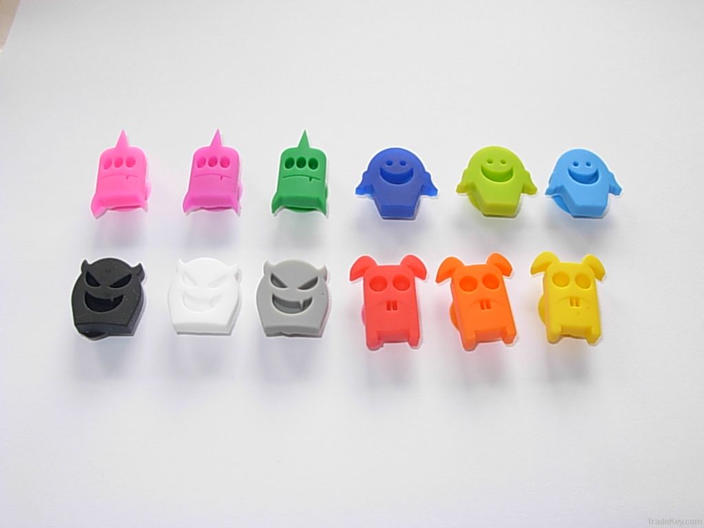 promotion gift 12 pcs silicone glass personal mark win bar accessories