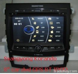 SSANGYONG KORANDO  CAR DVD PLAYER