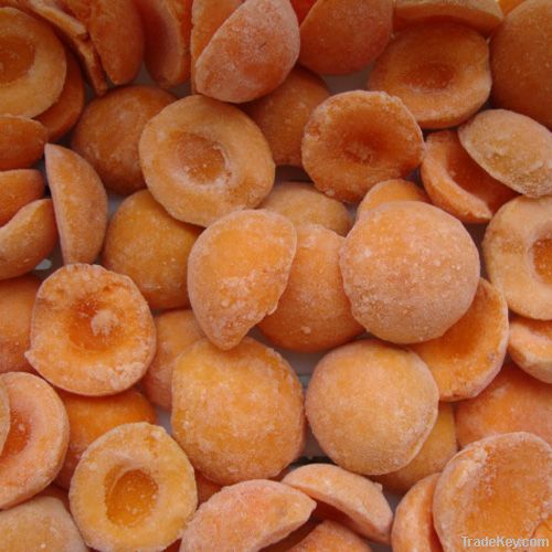 IQF apricot halves