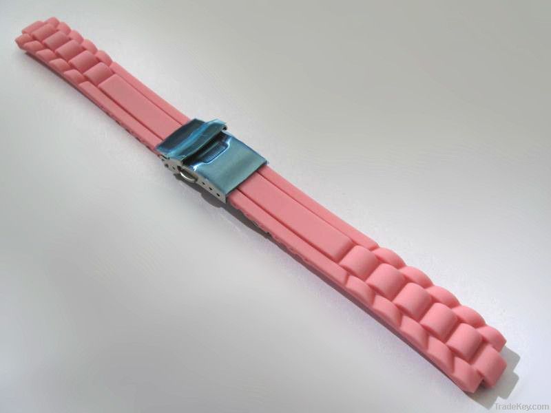 16mm silicon watch band