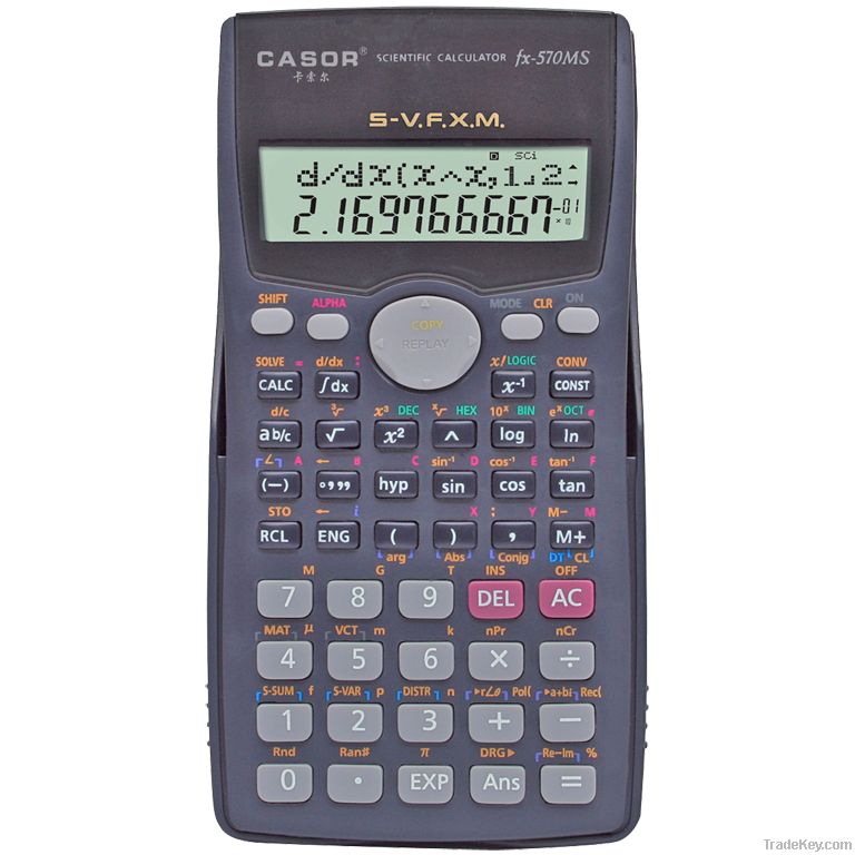 Scientific Calculator FX-570MS Fit Students Very Well