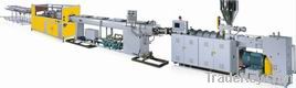 PVC DOUBLE  PIPES EXTRUSION LINE