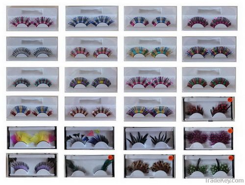 hande made false eyelash, mink eyelash, human hair eyelash