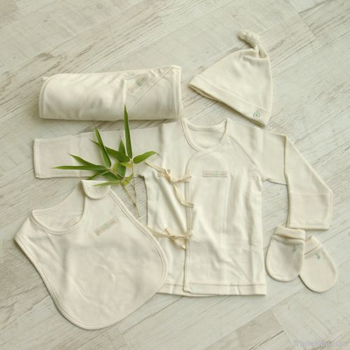 Natural Bamboo Baby New Born Gift Set