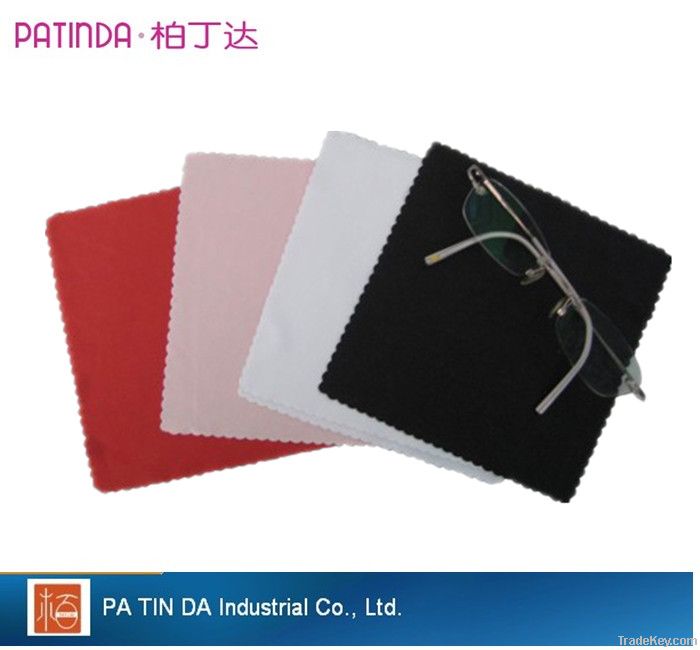 Microfiber glass cleaning cloth