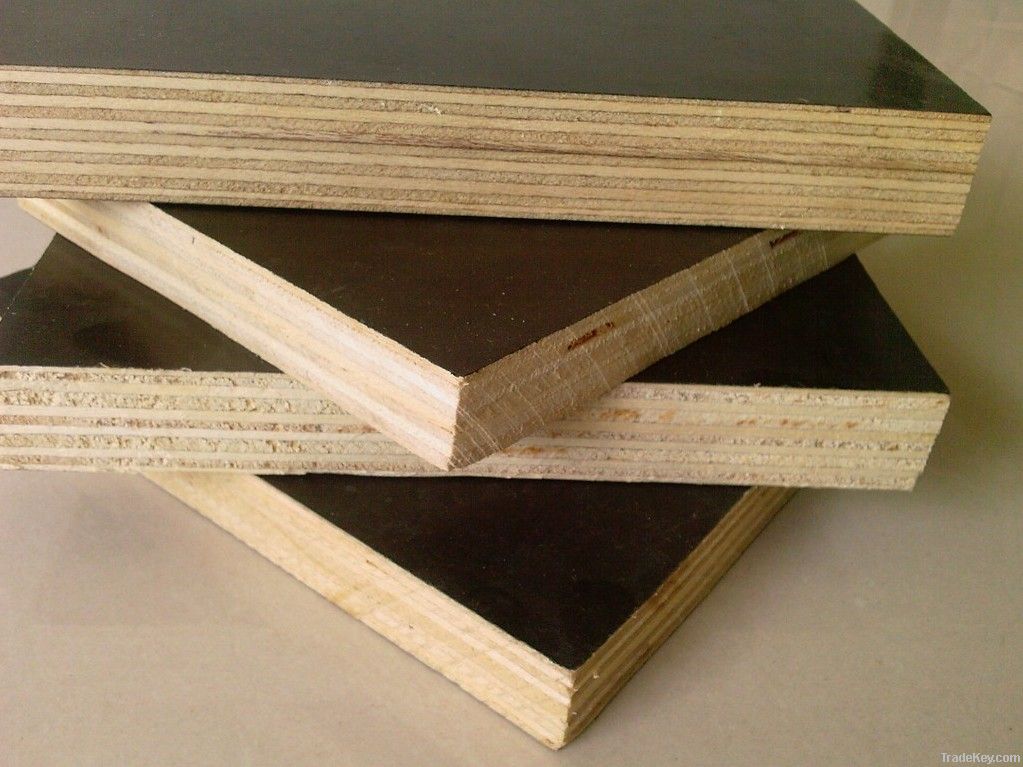black/brown film faced plywoood--Waterproof