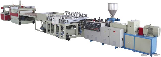 PVC half-crust Foamed Board Production Line