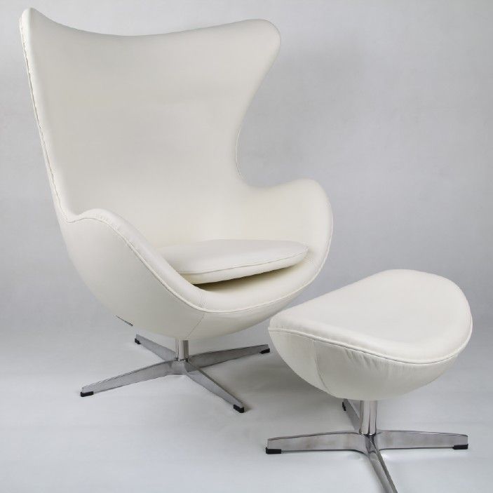 Aniline Leather Egg Chair