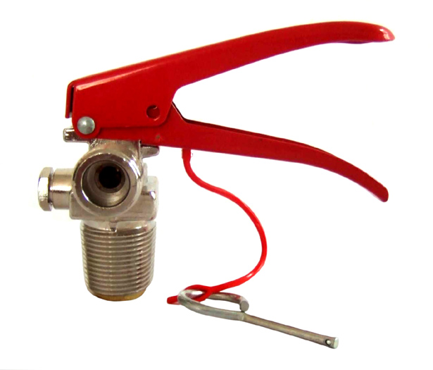 co2 fire extinguisher valve