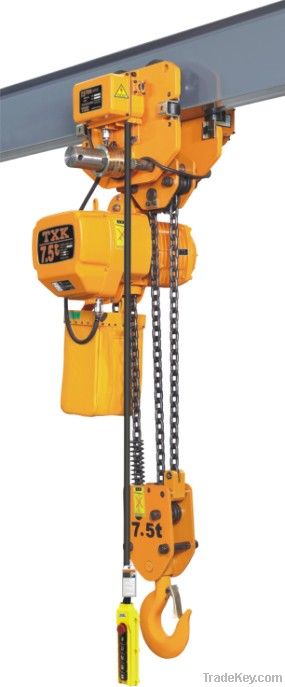 Electric chain hoist 7.5ton