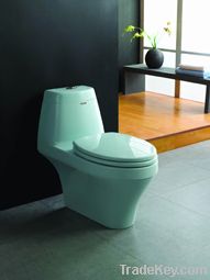 color tone-piece toilet