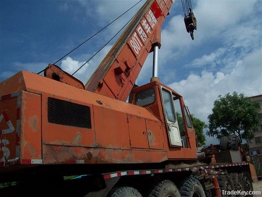 Used Original KATO 80T Truck Crane