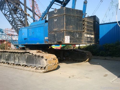 Original Used Crawler Crane SUMITOMO SC1500 150T For Sale at Low Price